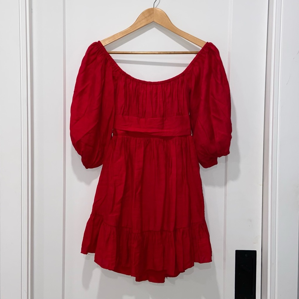 Hello Molly Espionage Dress Red